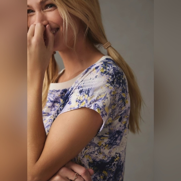 Anthropologie Boxie Graphic Tee - Picture 2 of 7